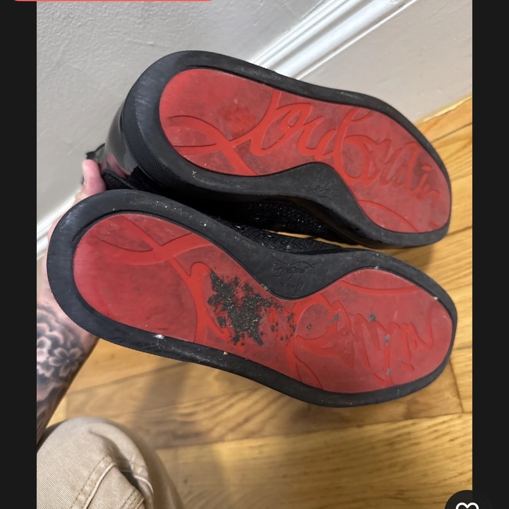 Christian Louboutin Black Sneakers - Picture 6 of 6